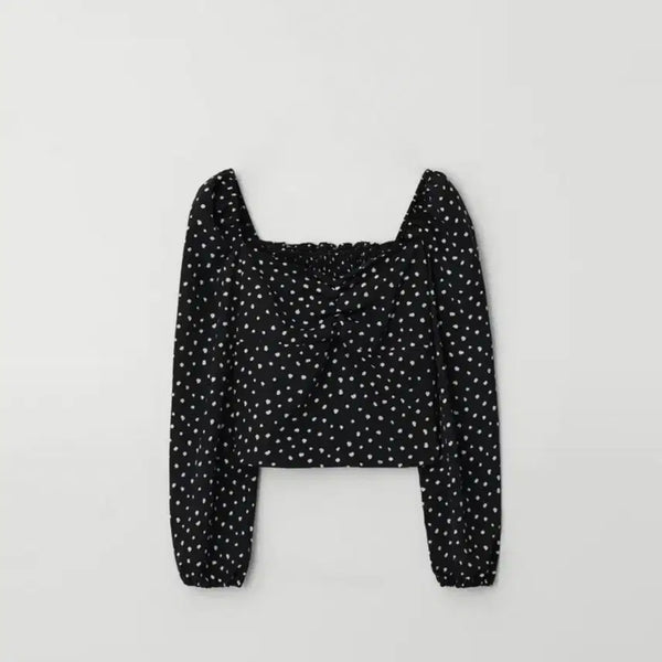 [BUNJANG] JENNIE OH Dot Blouse New / 제니오 도트블라우스 새상품