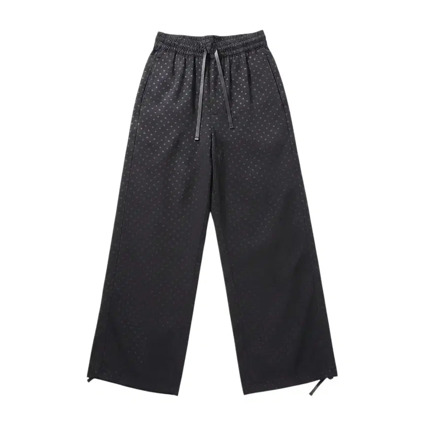 [BUNJANG] ENZOBULES Polka Dot Wide Pants Black / 여성F/ ENZOBULES 떙땡이 와이드팬츠BK