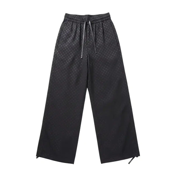 [BUNJANG] ENZOBULES Polka Dot Wide Pants Black / 여성F/ ENZOBULES 떙땡이 와이드팬츠BK