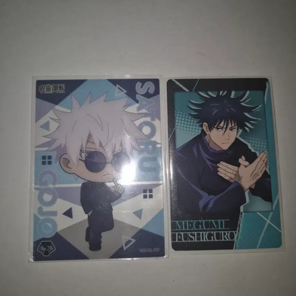 [BUNJANG] Jujutsu Kaisen Gojo & Megumi Clear Card Set / 주술회전 고죠 메구미 클리어 카드