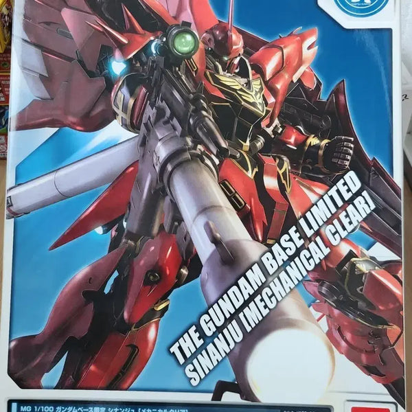 [BUNJANG] Bandai MG MSN-06S Sinanju Mechanical Clear Limited Edition Gundam Gunpla Model Kit / 반다이 MG 시난주 메카니컬 클리어 한정판 건담 건프라