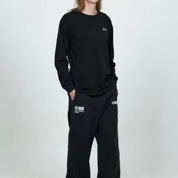 [BUNJANG] Plastic Product Sweatpants Black / 플라스틱 프로덕트 스웨트팬츠 MPa SWEATPANTS (BLACK)