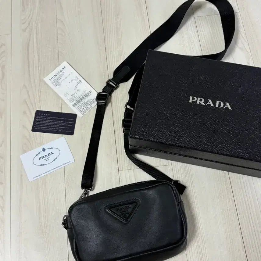 [BUNJANG] Prada Mini Crossbody Bag / 프라다 미니크로스백 팜니다