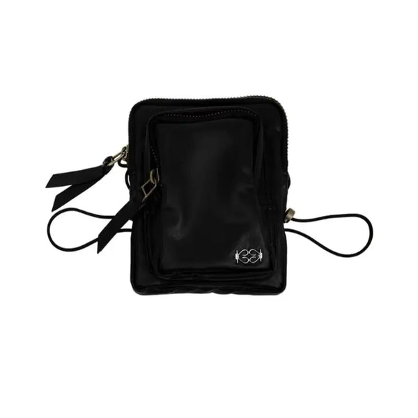 [BUNJANG] Kijun Pleather Mini Bag Black / [1회 착용] Kijun Pleather Mini Bag Black
