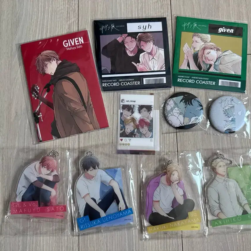 [BUNJANG] Given Merchandise / 기븐 given 굿즈