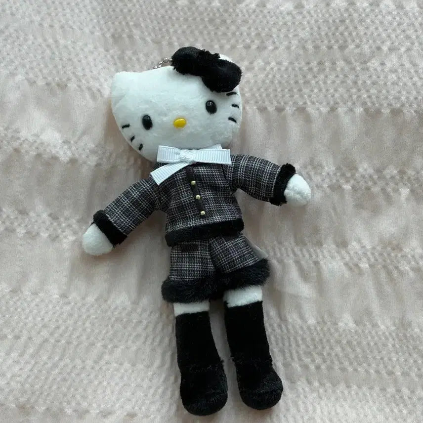 [BUNJANG] Sanrio Hello Kitty Kitty Closet Long Leg Black Tweed / 산리오 헬로키티 키티클로젯 롱다리 블랙