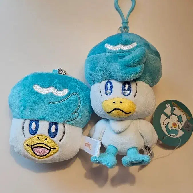 [BUNJANG] Pokemon Quaxly Plush Keychain Set / 포켓몬스터 꾸왁스 인형 키링 세트