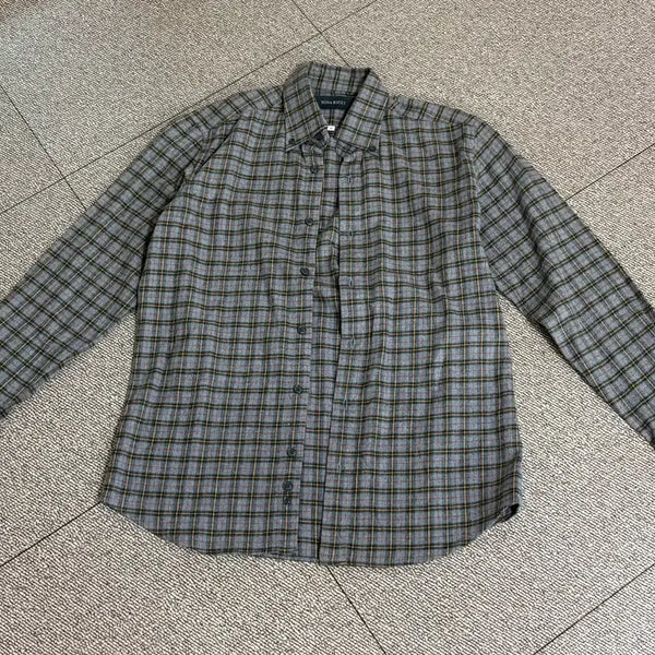 [BUNJANG] Nina Ricci Checkered Shirt / 니나리치(Nina Ricci) 체크셔츠