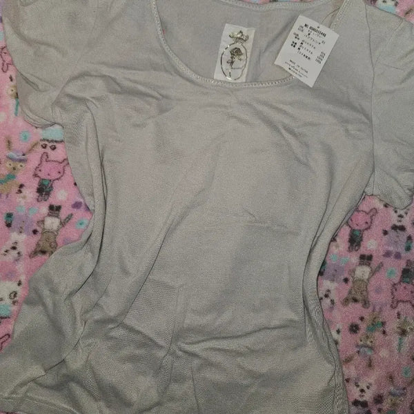 [BUNJANG] Vintage Lovely Puff Short Sleeve T-Shirt / 빈티지 러블리 퍼프반팔티(오늘만 2->1.71