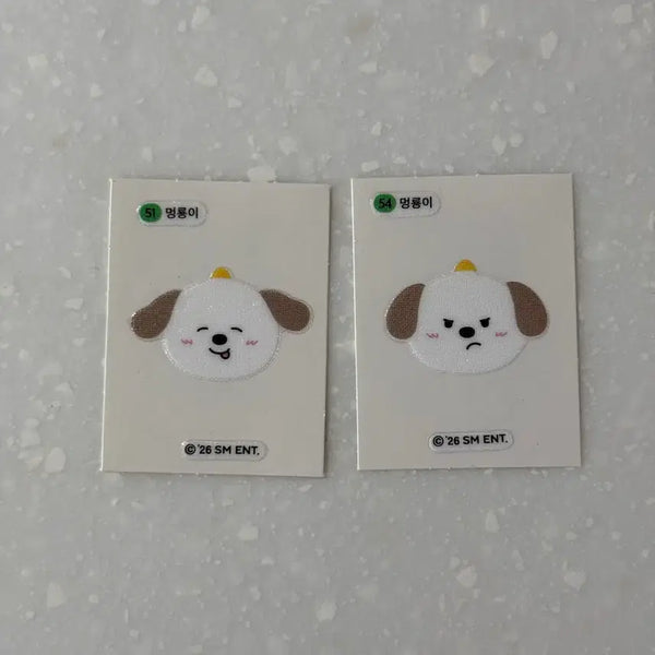 [BUNJANG] RIIZE CU Anton "Meongryong" Mini Sticker / 라이즈 cu 리라즈 빵 앤톤 멍룡이 띠부씰 판매 riize anton