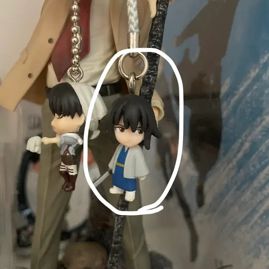 [BUNJANG] Gintama Katsura Kotaro Original Strap Keychain / (마지막가격내림)은혼 카츠라 고전 스트랩 키링