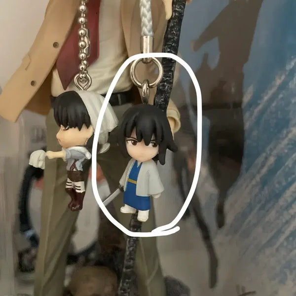 [BUNJANG] Gintama Katsura Kotaro Original Strap Keychain / (마지막가격내림)은혼 카츠라 고전 스트랩 키링
