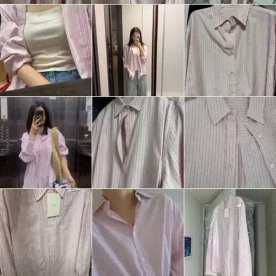 [BUNJANG] Venet Mia Stripe Shirt / 베뉴엣 미아스트라이프셔프