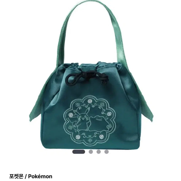 [BUNJANG] Pokemon Traditional Edition Drawstring Pouch / 포켓몬 복조리 파우치 전통에디션