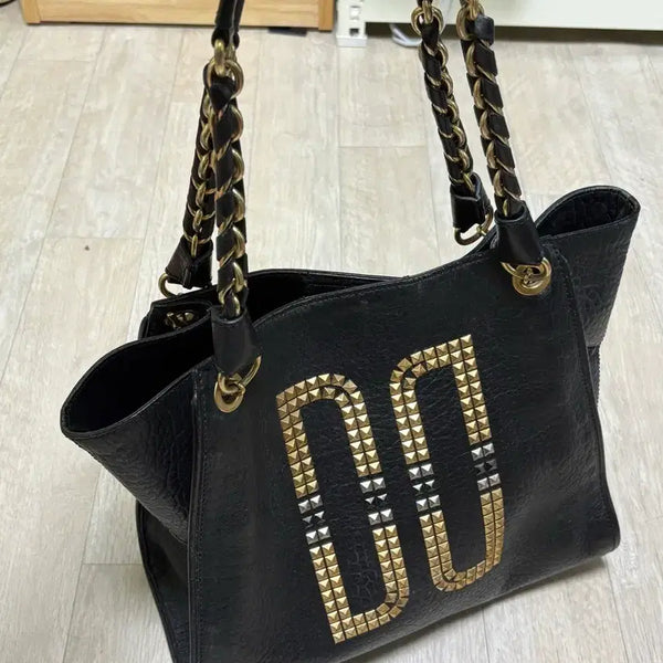 [BUNJANG] Daks Leather Chain Shoulder Bag / 닥스 레더 체인 숄더백