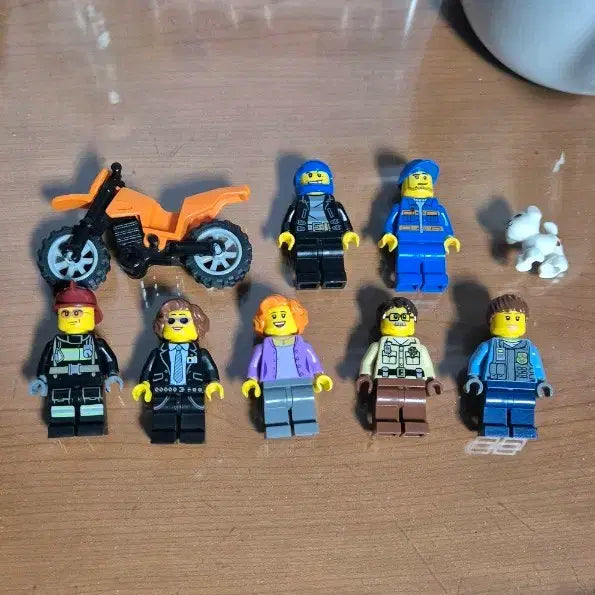 [BUNJANG] Lego Minifigures & Motorcycle Set / 레고 미니피규어 및 바이크