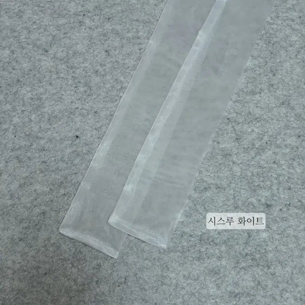[BUNJANG] Sheer Daenggi Hair Accessory 150cm / 한복 시스루 댕기 150cm