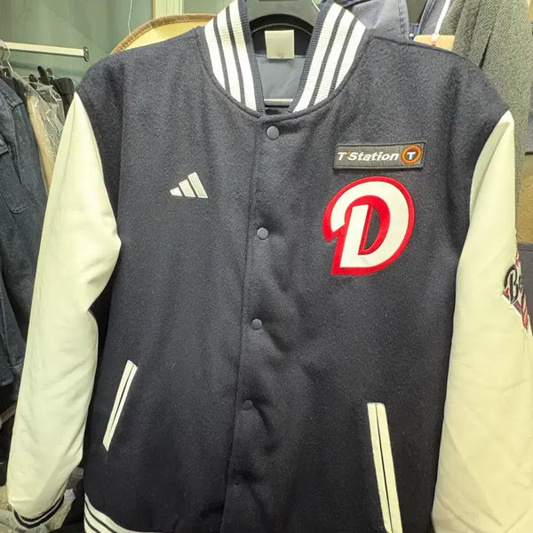 [BUNJANG] Doosan Bears Adidas Authentic Baseball Jacket XXL / 두산베어스 아디다스 어센틱 베이스볼 자켓 2xl xxl