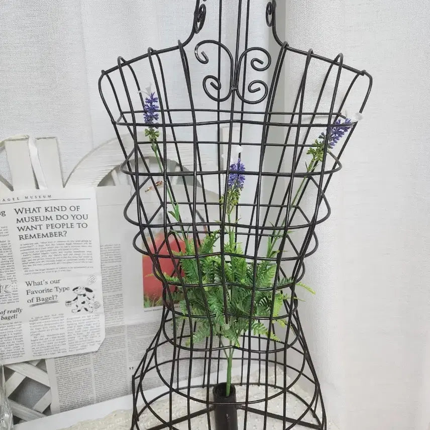 [BUNJANG] Vintage Metal Mannequin Body Display Form / 철제 마네킹 바디