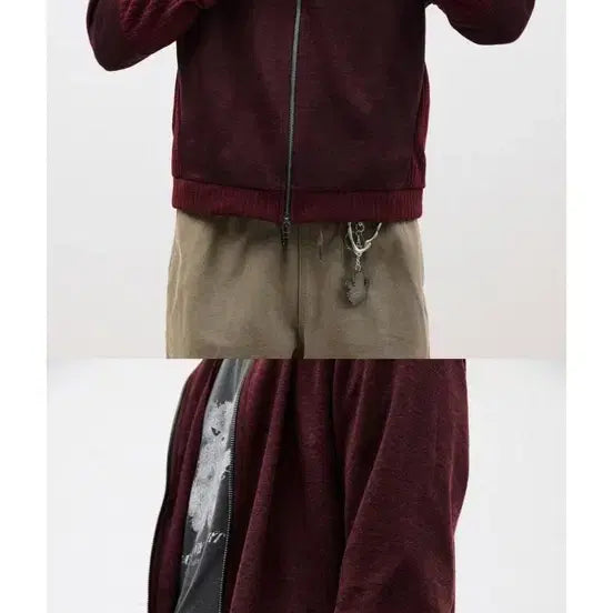 [BUNJANG] Haechi Room Zip-Up Cardigan / 해칭룸 집업