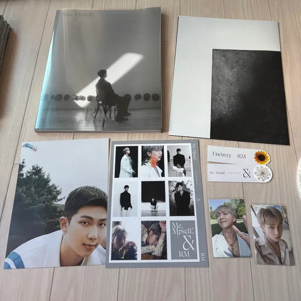 [BUNJANG] BTS RM Me Myself Photobook Portfolio Set with Photocard / 방탄소년단 BTS Me,Myself 포토폴리오 포토북 RM 랩몬 랩몬스터 김남준 포카 포함 풀구성 원가 이하 양도