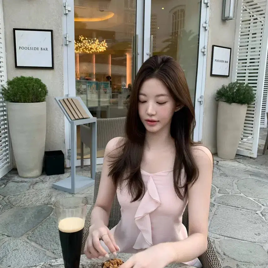 [BUNJANG] JENNIO Made Cabana Frill Top / 제니오 made 카바나 프릴 탑