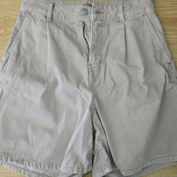 [BUNJANG] Beige Cotton Shorts / 특별할인!! 베이지색 면 반바지