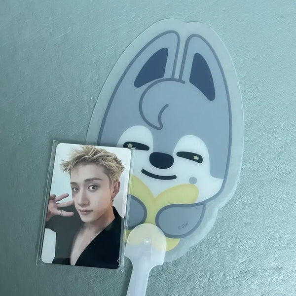 [BUNJANG] Stray Kids SKZ-REPLAY Run to the World Concert Wolf Chan Entrance Photocard Set & Fan / full set 스키즈 런잇 콘서트 입장포카 중콘 7/29 3일차 부채 울프찬