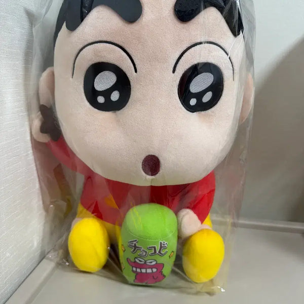 [BUNJANG] Crayon Shin-chan Chocobi Ichiban Kuji Last One Prize Plush Doll / 제일복권(이치방쿠지) '초코비가 맛있어' 시리즈의 라스트상인 짱구 봉제 인형