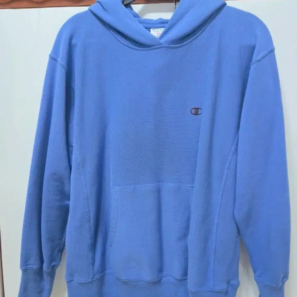 [BUNJANG] Champion Blue Hoodie / 챔피온 후드티 블루