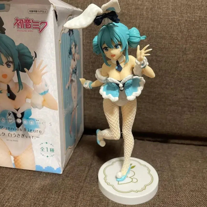 [BUNJANG] Hatsune Miku Bunny Girl Figure (Unsealed) / 개봉/박스X 하츠네미쿠 비큐트 바니걸 피규어 미소녀 피규어