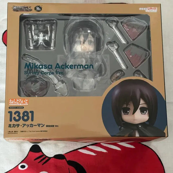 [BUNJANG] Good Smile Company Attack on Titan Mikasa Ackerman Survey Corps Nendoroid #1381 (Sealed) / [미개봉]굿스마일컴퍼니 진격의 거인 미카사 아커만 조사병단 넨도로이드 1381