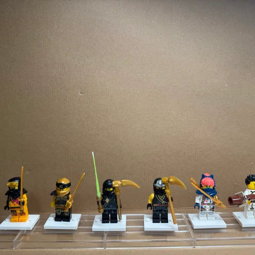 [BUNJANG] LEGO Ninjago Kai & Nya & Jiu-Jitsu Master Minifigure Bundle Set / 레고 닌자고 콜&나린&주짓수 관장 피규어 판매