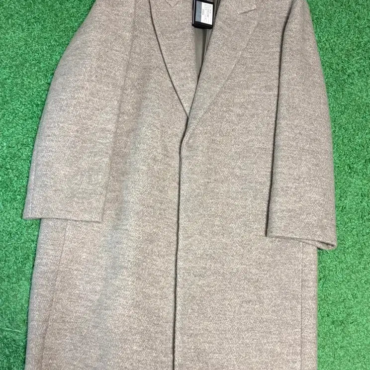 [BUNJANG] System Homme Wool Alpaca Grey Coat / 시스템옴므 양모 알파카 그레이 코트
