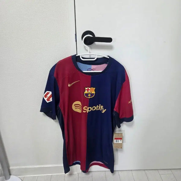 [BUNJANG] FC Barcelona 24/25 Lewandowski Jersey / 바르셀로나 24 25 L 레반도프스키 새상품
