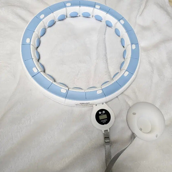 [BUNJANG] Smart Hula Hoop Blue/White / 스마트 훌라후프 블루/화이트