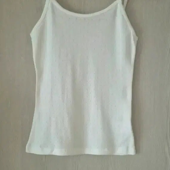[BUNJANG] High Quality Sleeveless Top White / 고퀄 나시  새상품