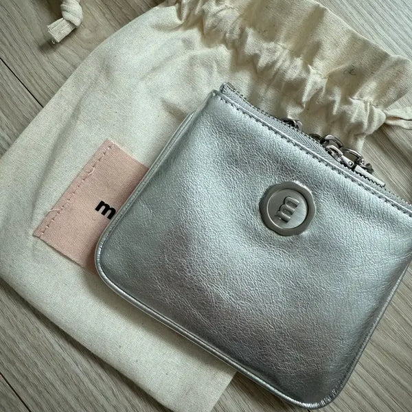 [BUNJANG] minitmute Brett Micro Silver Bag / 미닛뮤트 브렛 마이크로 실버
