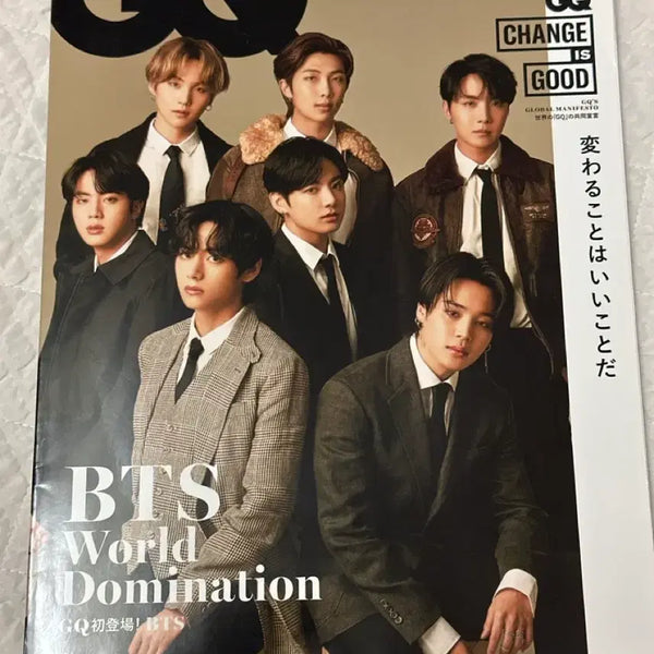 [BUNJANG] BTS GQ Japan October Issue Photobook / 일본 GQ 10월호 BTS 화보집