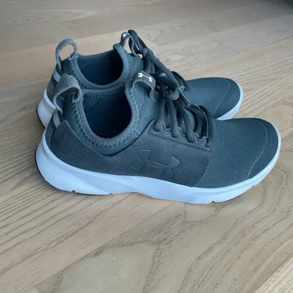 [BUNJANG] Under Armour Women's Sneakers Khaki Charcoal / 언더아머 카키차콜 여성 운동화 37(235~240mm)