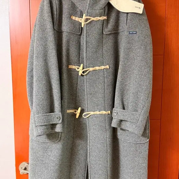 [BUNJANG] Saint James Grey Wool Coat / 세인트제임스 코트