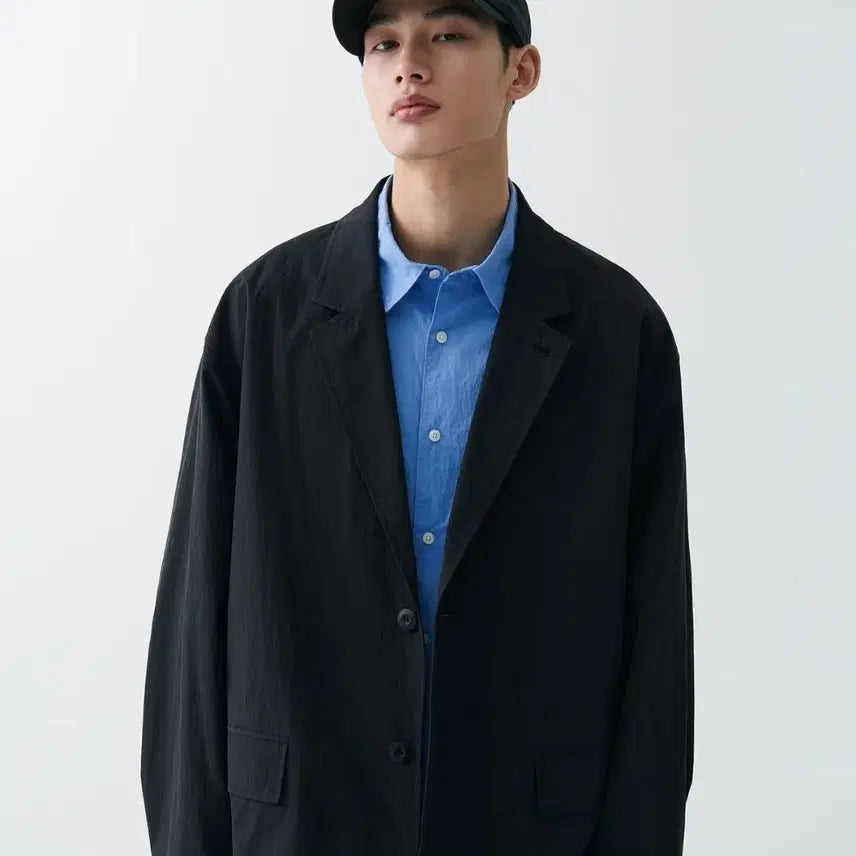 [BUNJANG] MUDIDI City Leisure Blazer Black L / 무탠다드 시티레저 블레이저 블랙 L
