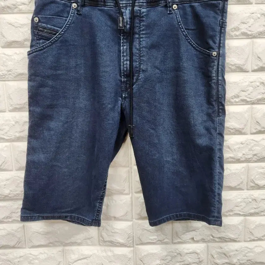[BUNJANG] Diesel Banding Denim Shorts / 디젤 밴딩 청반바지 32-33인치 k1125