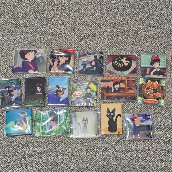 [BUNJANG] Studio Ghibli Kiki's Delivery Service Sticker Set (16 Types) / 지브리 마녀배달부키키 스티커 16종 일괄