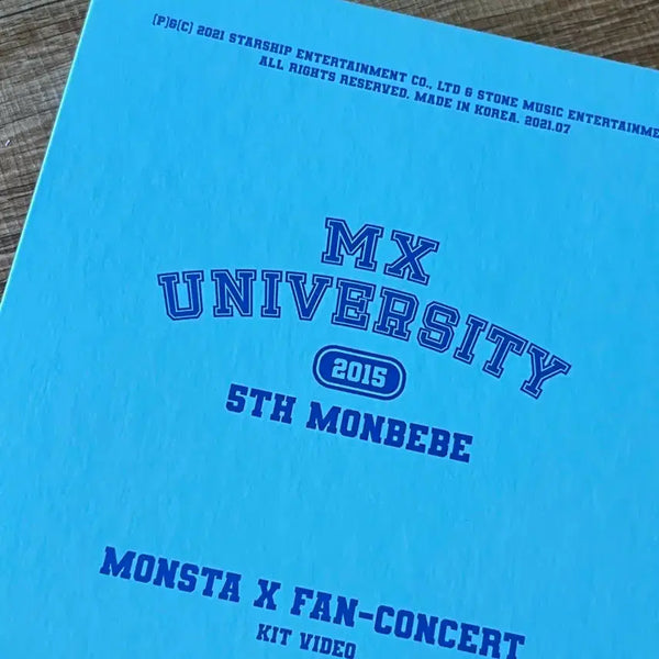 [BUNJANG] Monsta X 5th Fancon Kit MX University / 몬스타엑스 5기 팬콘 키트 MX UNIVERSITY