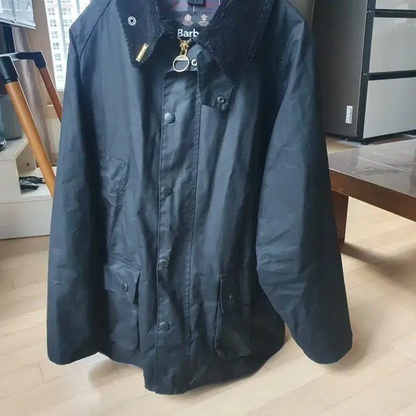 [BUNJANG] Barbour Bedale Waxed Jacket Black Size 44 / 바버 비데일 블랙 44
