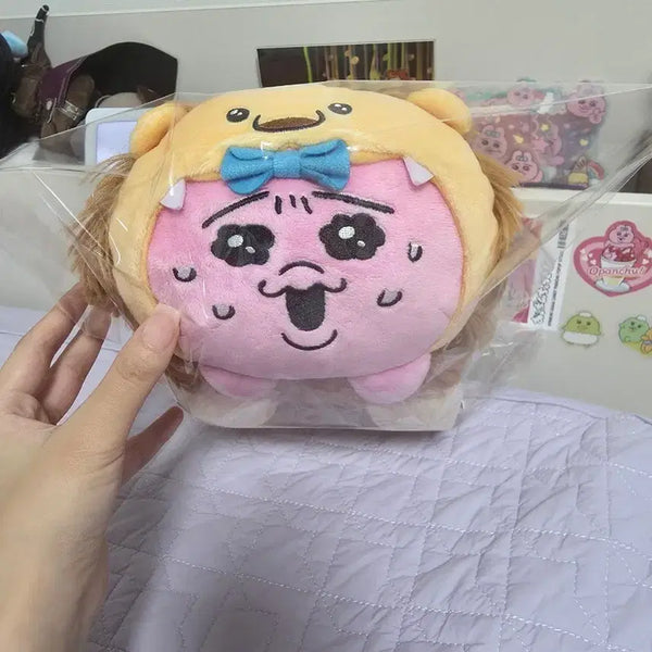 [BUNJANG] Oppa Njjyu Safari Lion Plush Bag / 오빤쮸 빤쮸토끼 사파리 사자 인형가방
