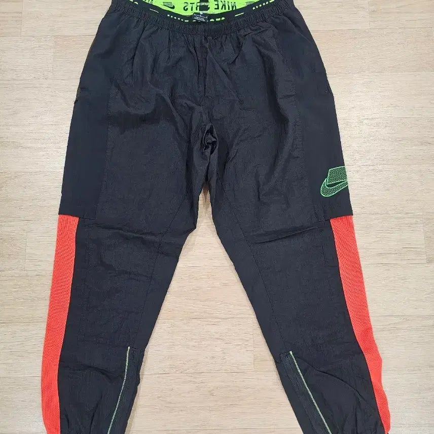 [BUNJANG] Nike Woven Training Set Black/Orange/Lime / 나이키 우븐 트레이닝 세트 블랙/오렌지/라임