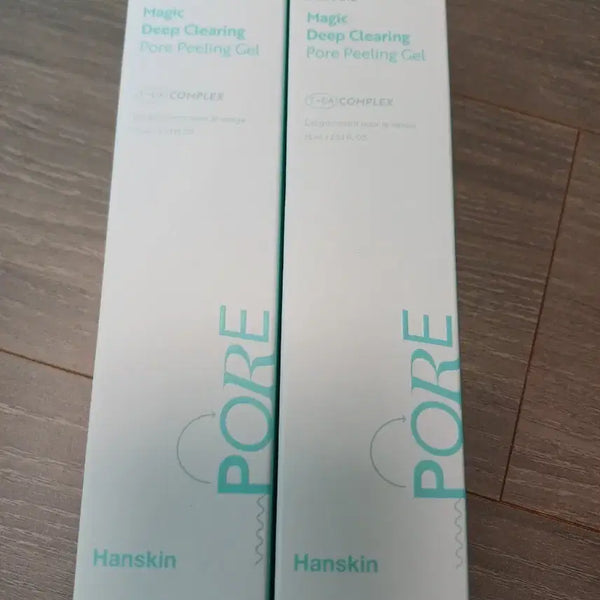 [BUNJANG] Hanskin Pore Peeling Gel (2 pcs) / 한스킨 필링젤 2개