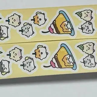 [BUNJANG] HeeHee Club Dessert Ham Kiss-Cut Sticker Set / [마테띵] 히히클럽 디저트 햄 키스컷 띵